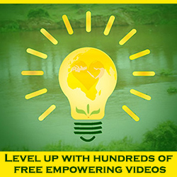 Level up your life with hundreds of free empowerment videos and audiobooks. World Improving - Advertisement