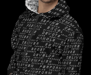 Limited Edition Motivational Hoodie - Road To Freedom - Krug - Advertisement