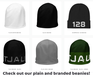 Plain Black, Grey, White Beanie and Branded Beanies - Advertisement