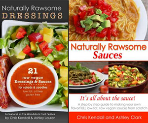 Raw food Recipes, Naturally rawsome dressings, naturally rawsome sauces, bundle - Advertisement