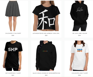 Hoodies,T-shirts, crop tops, skirts and caps - Advertisement